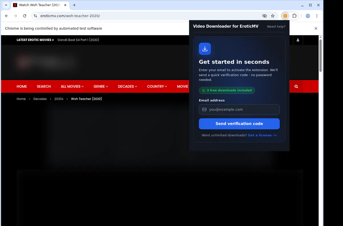 Eroticmv Video Downloader screenshot 5